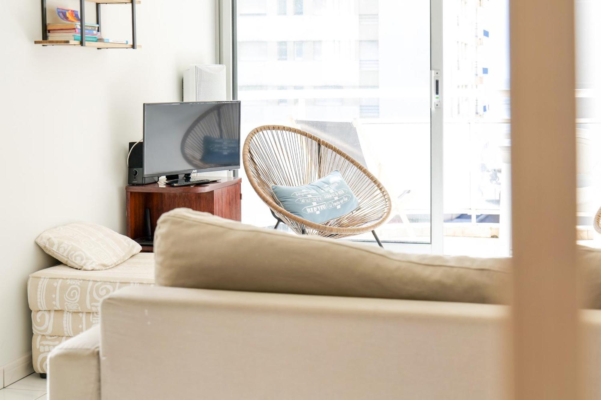 Joli Appartement Idealement Situe A Deux Pas De La Grande Plage - 4 Pers Ле-Сабль-д’Олон Экстерьер фото